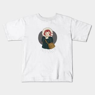 Winter Girl Kids T-Shirt